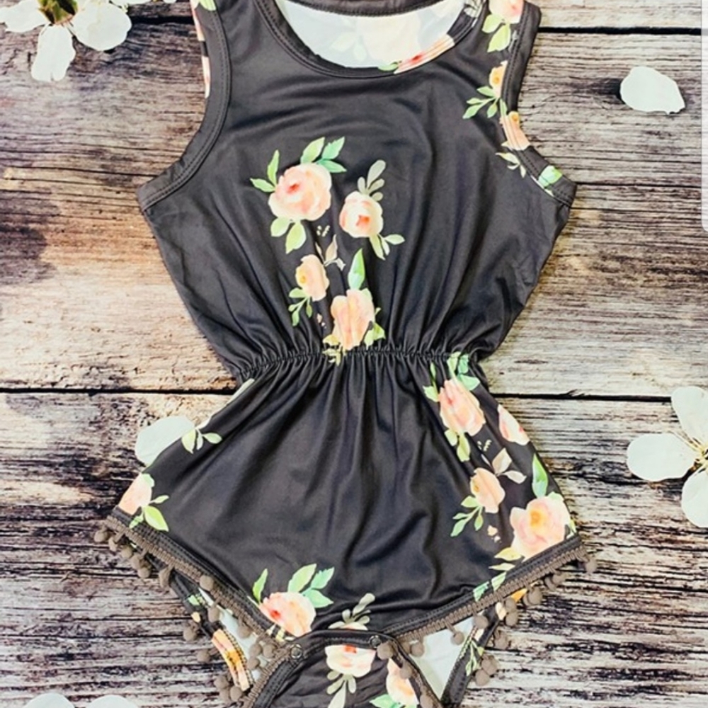 Baby floral romper